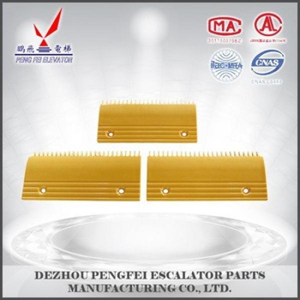 23teeth good price of Guangzhou hitachi plastic comb plate /HItachi elevators &amp; elevator parts #1 image