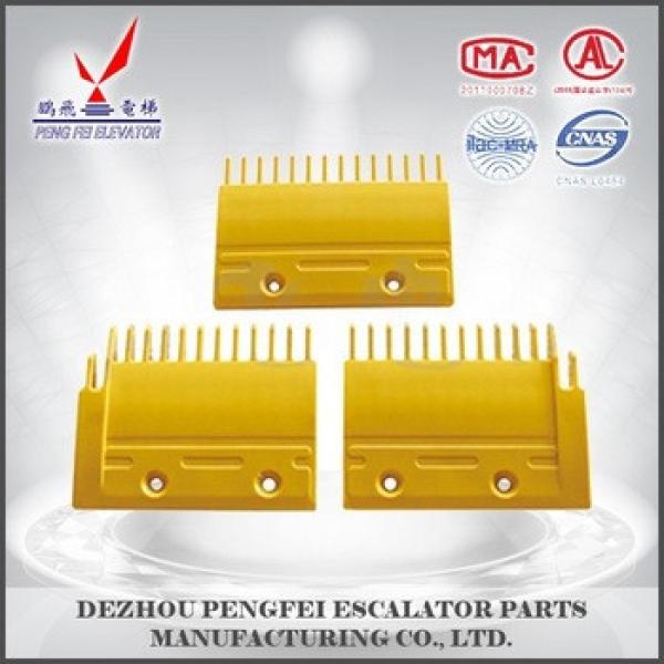 China suppliers Mitsubishi Comb Plate comb segment Yellow comb plate #1 image