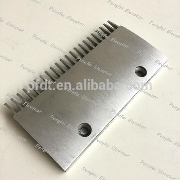 Thyssen escalator parts 22teeth aluminum comb plate for sale #1 image