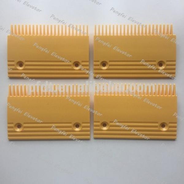 Escalator spare parts KONE comb plate for sale 22teeth 197*131*139type #1 image