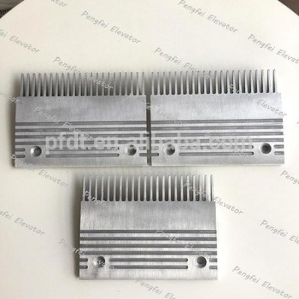 Jiangnan 22teeth aluminum Middle type for escalator parts comb plate #1 image