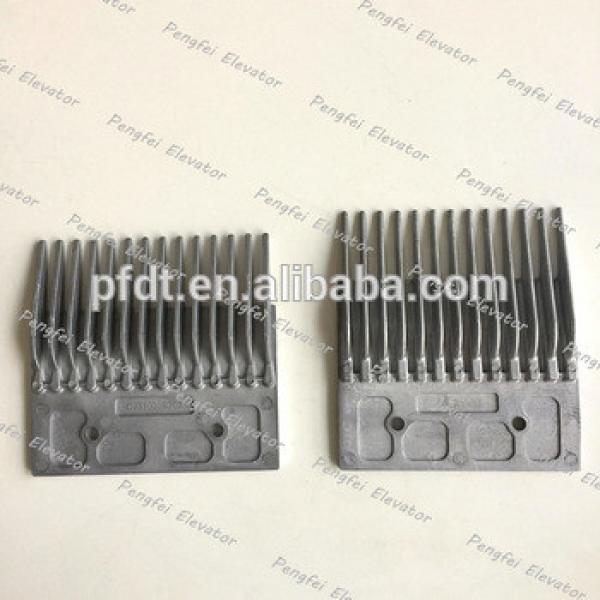 wholesale professional alloy aluminum comb plate Mitsubishi escalator spare parts with new fashion #1 image