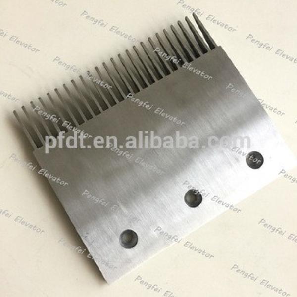 comb plates for thyssen escalator aluminium comb plate 25tooth #1 image