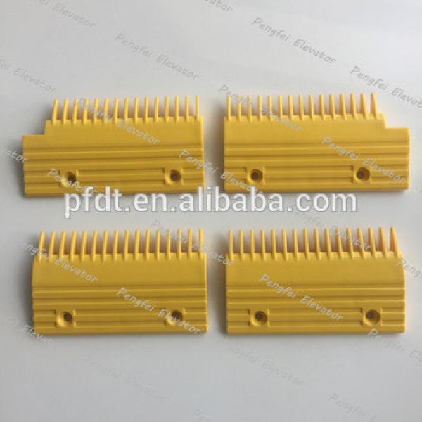 Hyundai escalator comb plate with yellow color fine quality #1 image