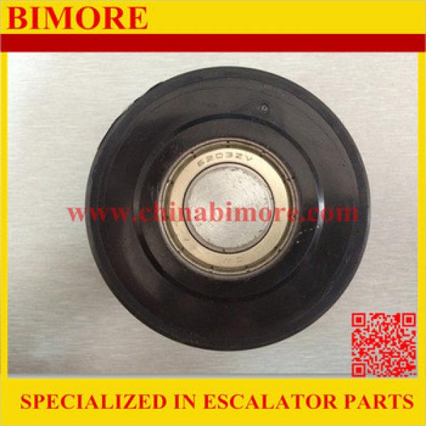 Elevator Roller use for Kone High-Speed Guide Shoe Roller OD80mm,Thickness 24mm Bearing 6203ZV #1 image