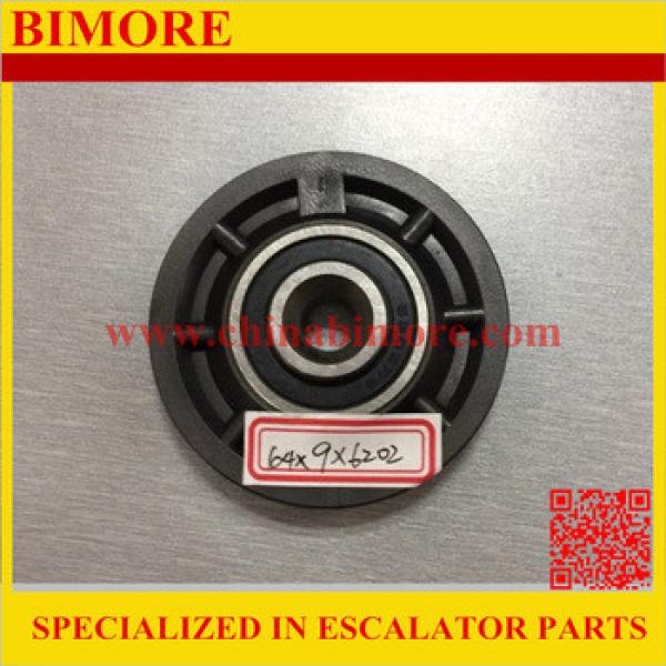 Elevator Wire Rope Roller 64mmx9mm Bearing 6202 #1 image