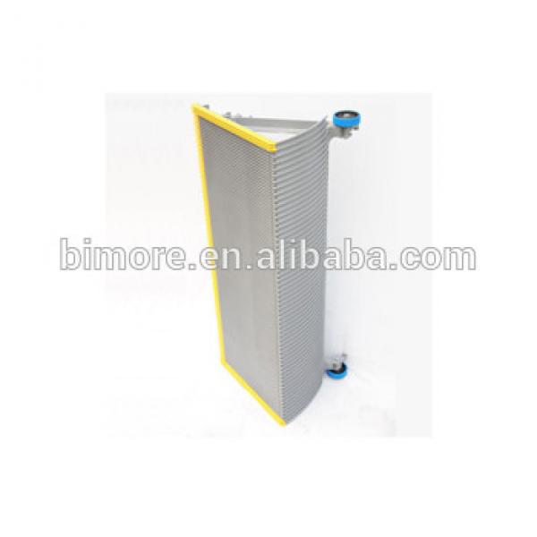BIMORE XBA455T10 Escalator step with 3 sides yellow plastic demarcations 1000mm #1 image