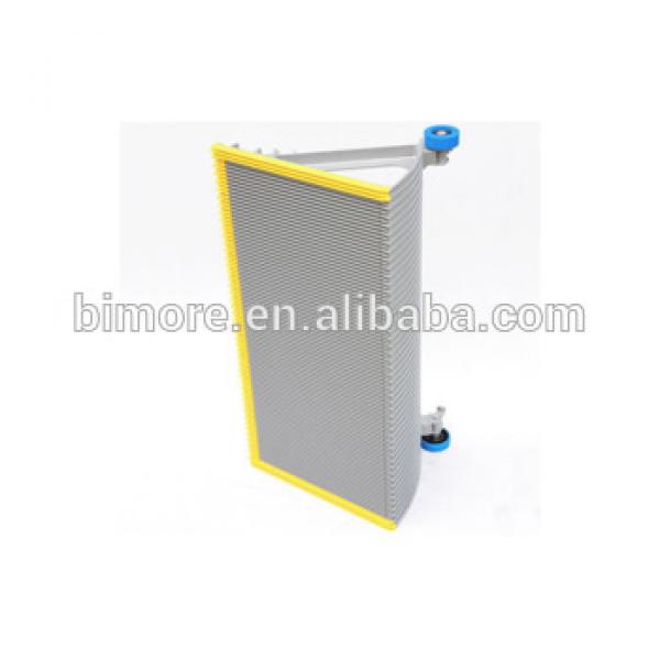 BIMORE XBA455T11 Escalator step with 3 sides yellow plastic demarcations #1 image