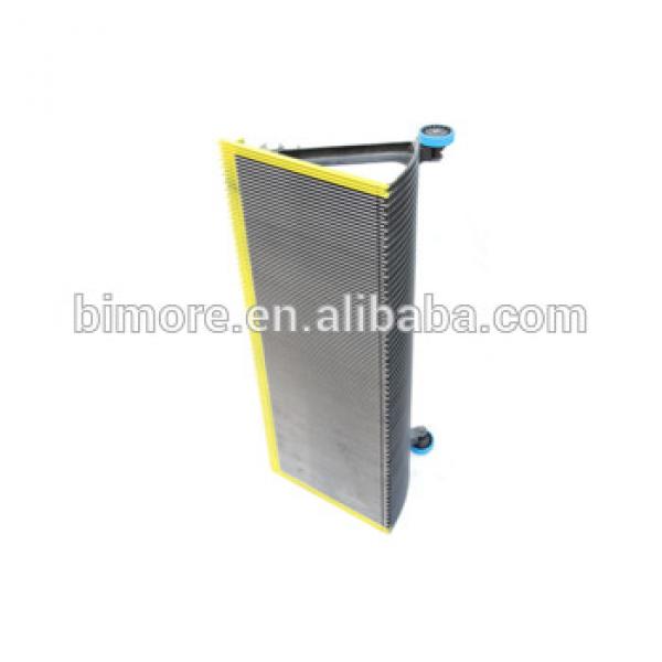 BIMORE XBA455T5 Escalator aluminum step with 3 sides yellow painted demarcations #1 image