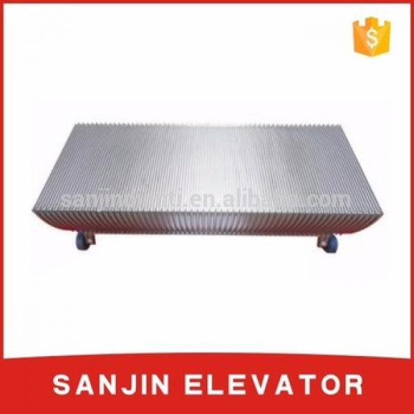 escalator steel stainless step, elevator step parts, strip for tiles edge #1 image