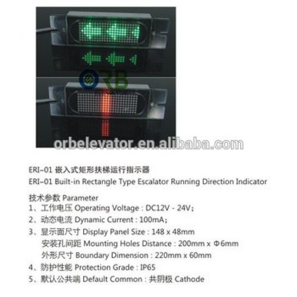Escalator running direction LED indicator #1 image