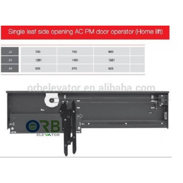 Home lift single panel side opening AC PM door operator TKP131-59 Mitsubishi style #1 image