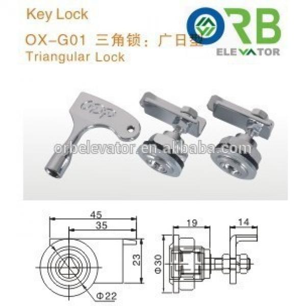 Elevator triangular door lock lift parts #1 image