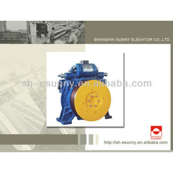 China Traction Machine for elevator passenger commercial sighseeing elevator 630-800kg #1 image